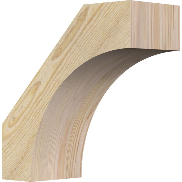 Ekena Millwork 6"W x 14"D x 14"H Westlake Rough Sawn Knee Brace, Douglas Fir BRC06X14X14WTL00RDF - main